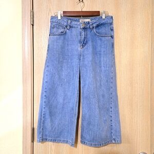 ZARA Z1975 Wide leg jeans. 15waist Like new